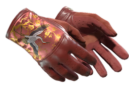 ★ Driver Gloves Brocade Crane