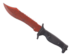 ★ Bowie Knife Crimson Web