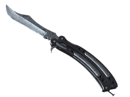 ★ Butterfly Knife Damascus Steel