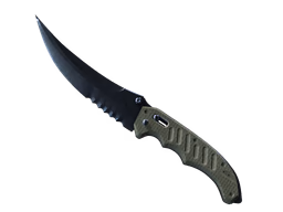 ★ Flip Knife Blue Steel