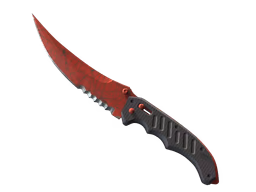 ★ Flip Knife Crimson Web