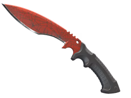 ★ Kukri Knife Crimson Web