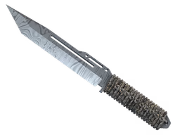 ★ Paracord Knife Damascus Steel