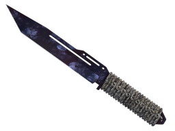 ★ Paracord Knife Doppler (Black Pearl)