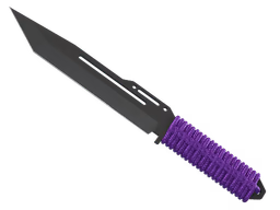 ★ Paracord Knife Ultraviolet