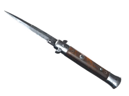★ Stiletto Knife Damascus Steel