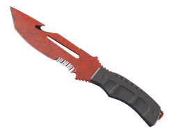 ★ Survival Knife Crimson Web