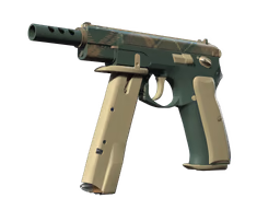 CZ75-Auto Green Plaid