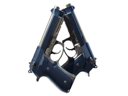 Dual Berettas Anodized Navy