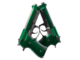 Dual Berettas Emerald