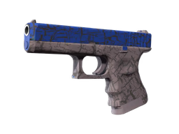 Glock-18 Blue Fissure