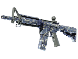 M4A4 Naval Shred Camo