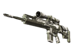 SCAR-20 Arctic Camo Panels
