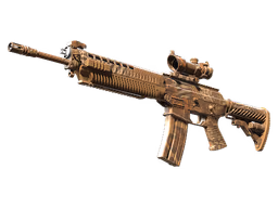 SG 553 Safari Print