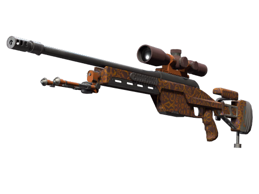 SSG 08 | Orange Filigree