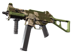UMP-45 Green Swirl