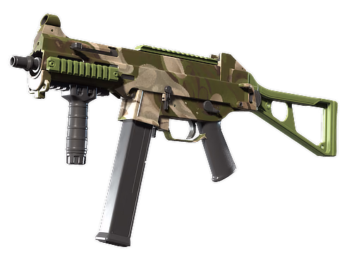 UMP-45 | Green Swirl